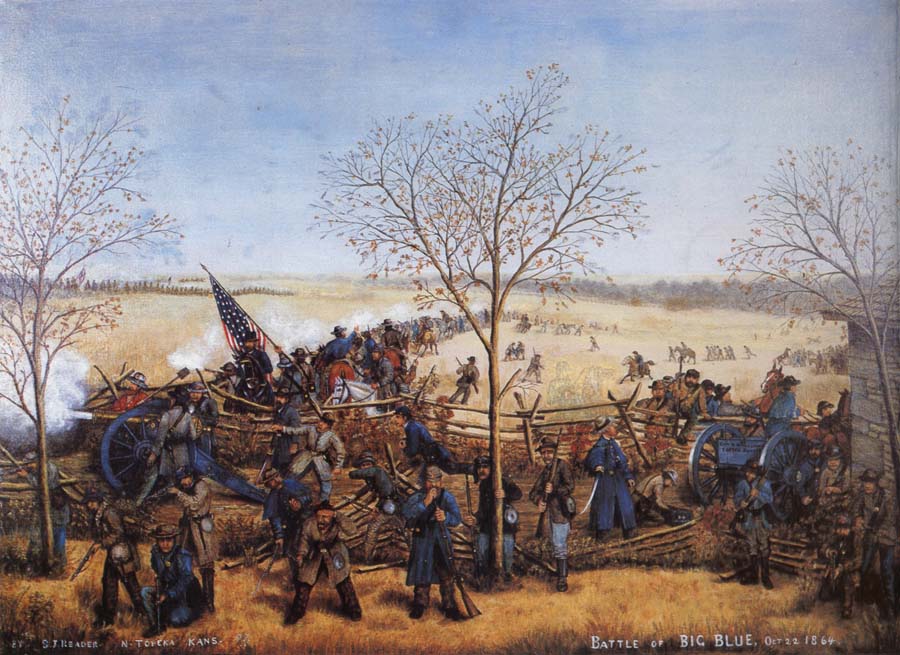 The Battle of the Blue October 22.1864